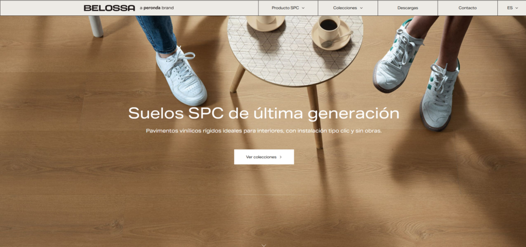 Belossa lanza su nueva web oficial y consolida su presencia en el sector del vinilo rígido SPC